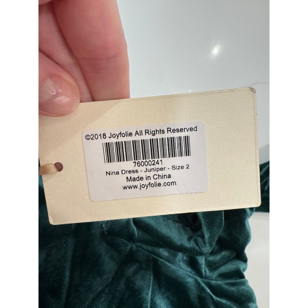 Miajoy Nina dress juniper size 2 - Picture 3 of 4